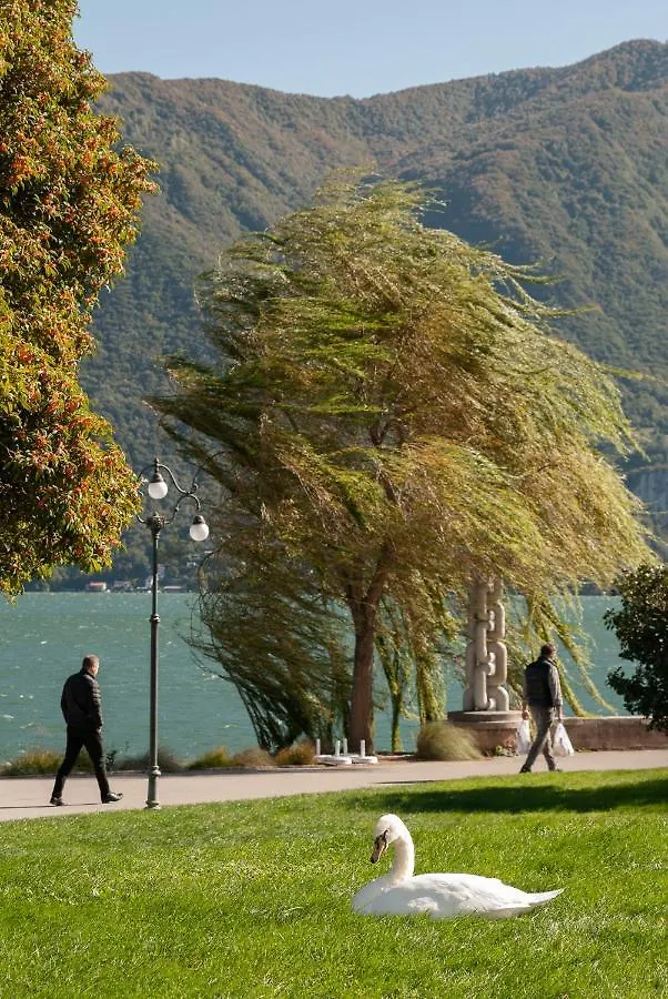 Apartment Major Sisters, Appartamento Vista Lago Di Lugano Porto Ceresio